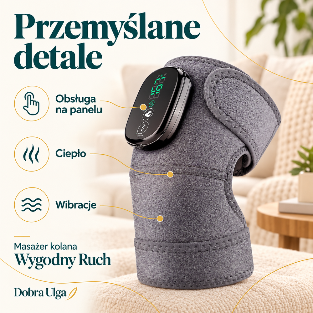 Masażer kolana Wygodny Ruch, detale
