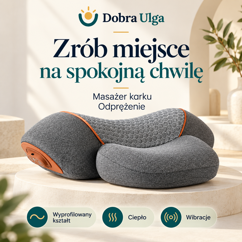 Masażer karku Odprężenie, prezentacja