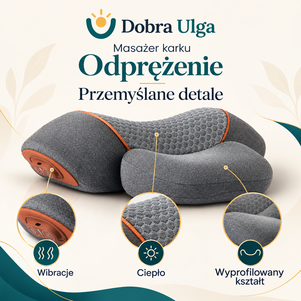 Masażer karku Odprężenie — detale