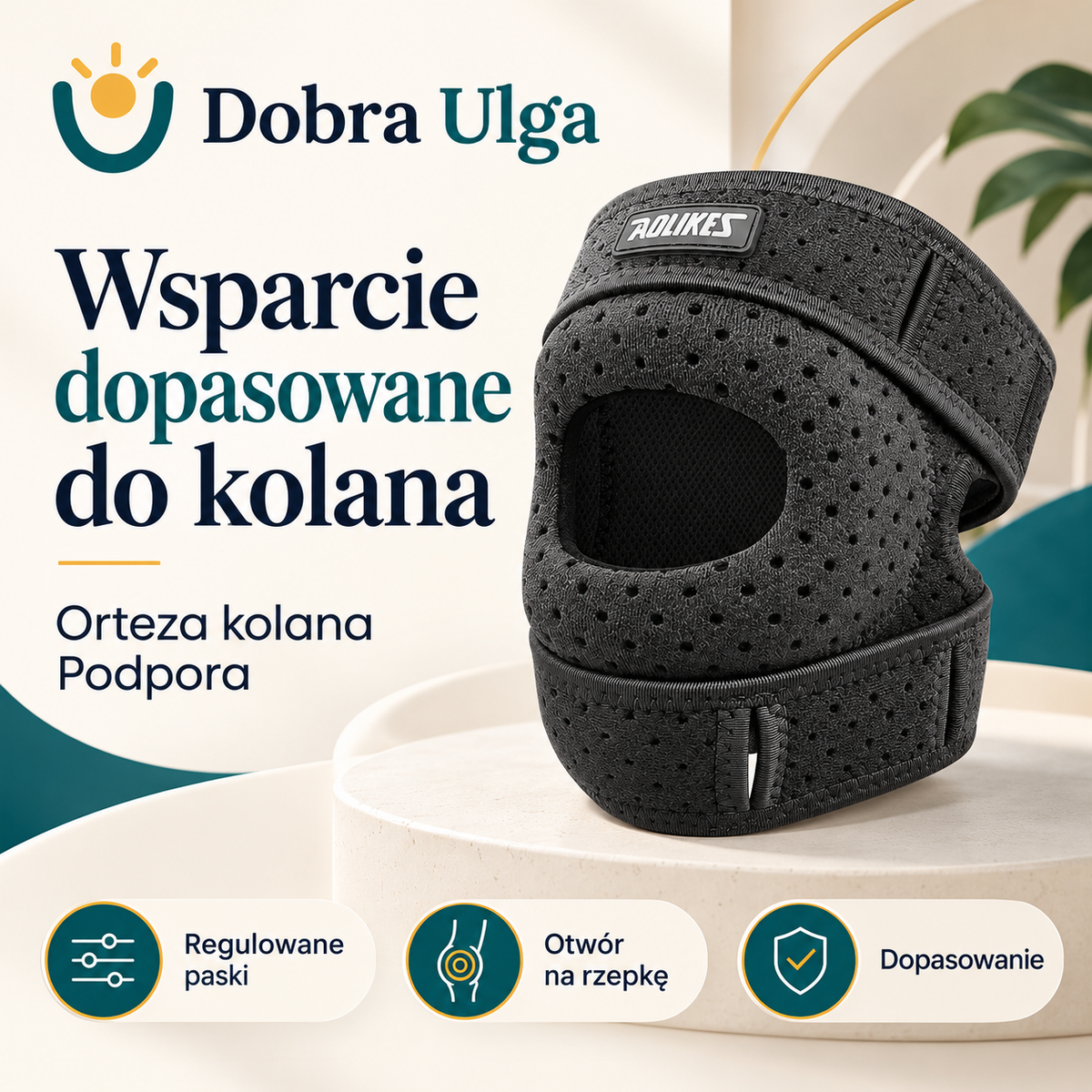 Orteza kolana Podpora — prezentacja
