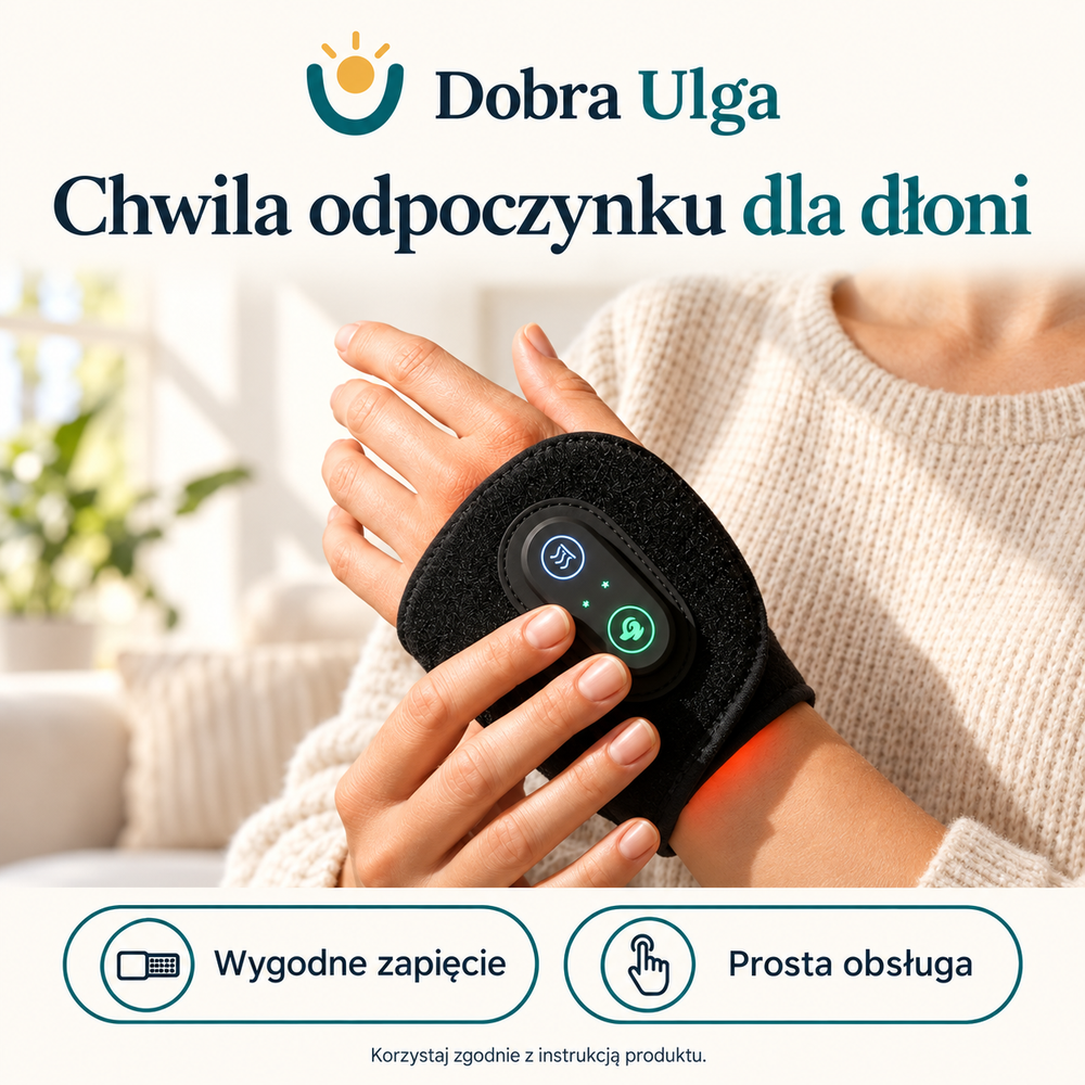 Opaska Rubin: prosta obsługa podczas odpoczynku