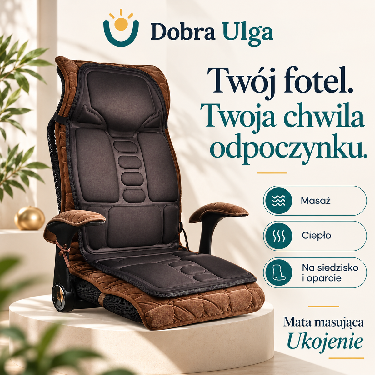 Mata masująca Ukojenie — prezentacja