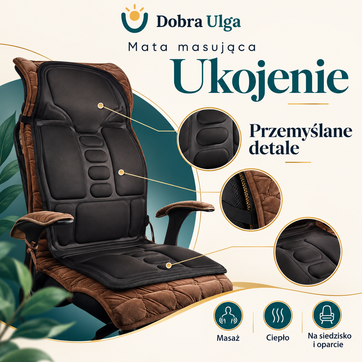 Mata masująca Ukojenie