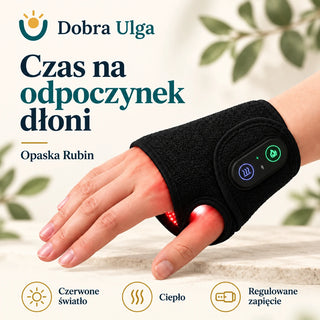 Opaska Rubin na dłoń i nadgarstek
